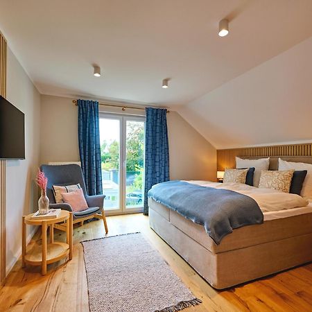 Lykke Hus - Wohnung Fridas Ausblick Og ทิมเมนดอร์เฟอร์ ชตรันด์ ภายนอก รูปภาพ