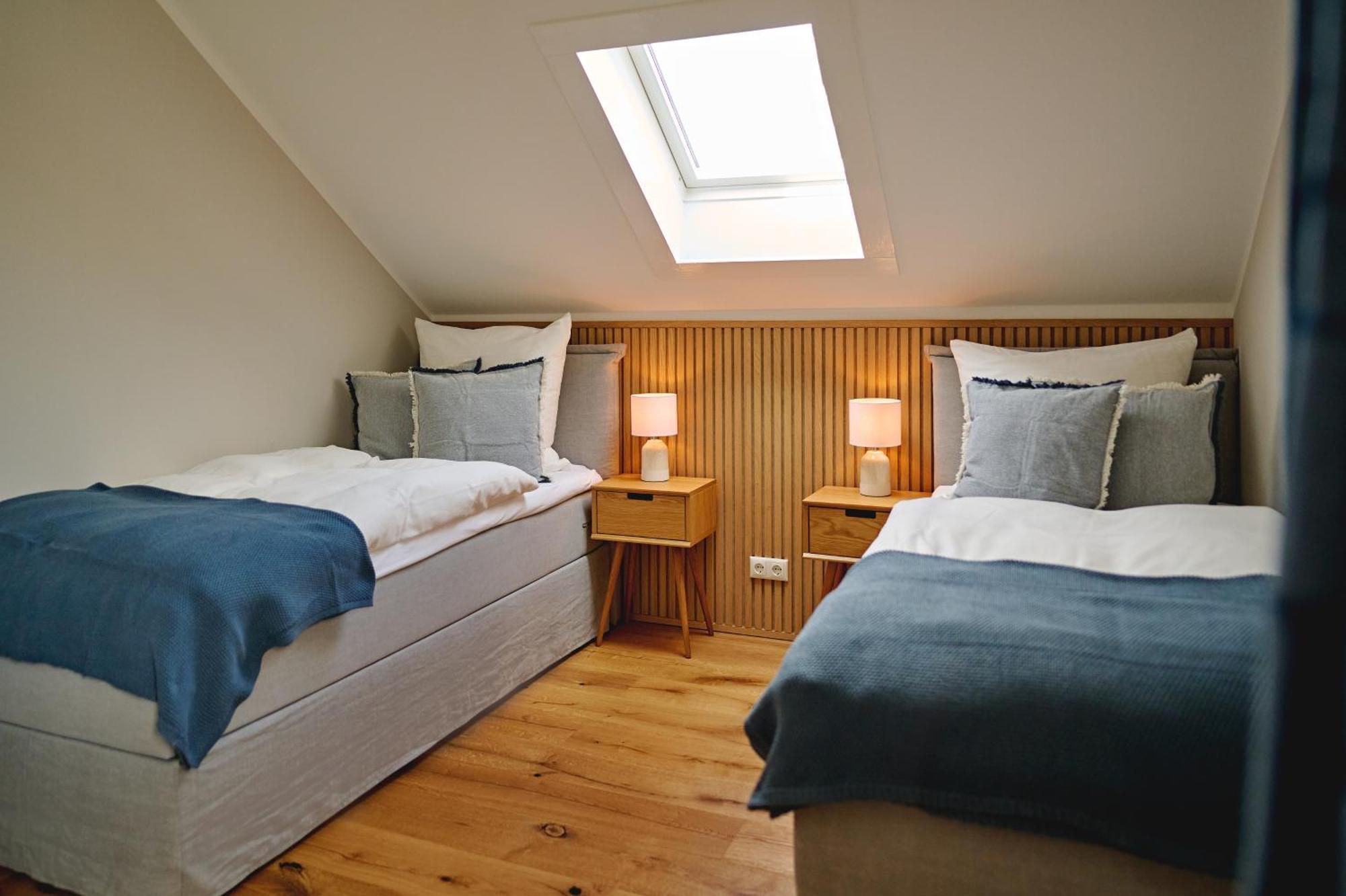 Lykke Hus - Wohnung Fridas Ausblick Og ทิมเมนดอร์เฟอร์ ชตรันด์ ภายนอก รูปภาพ